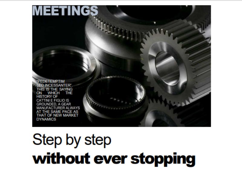 Passo dopo passo senza mai fermarsi