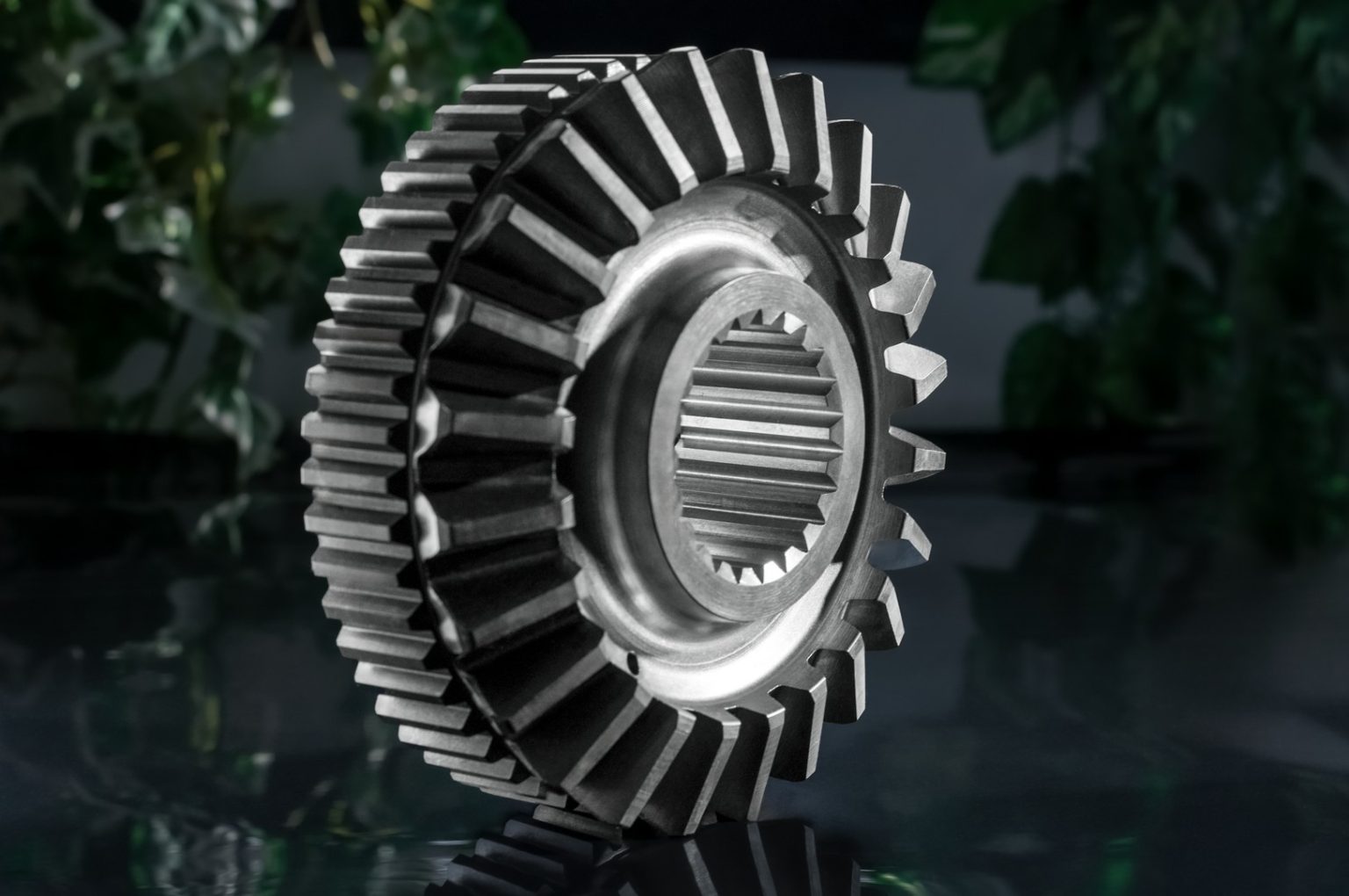 Differential lock bevel gears